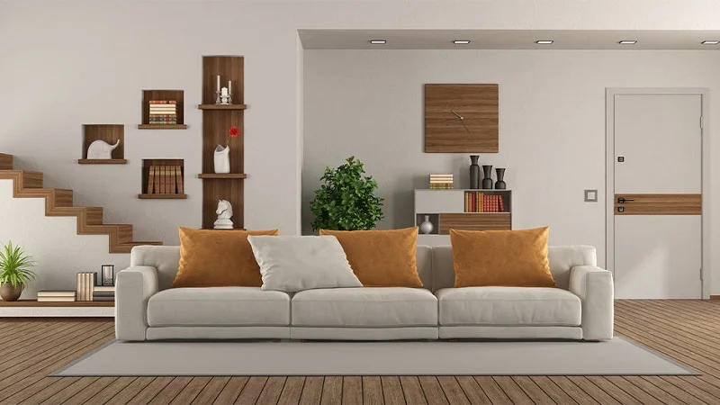 Decorate a Staircase Wall with Wood Wall Art
